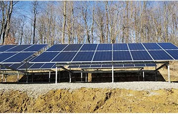 Commercial Solar Panel Ground Installations