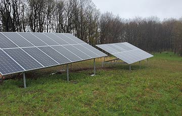 Solar Ground Array Installation In Western Pa