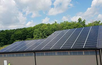 Solar Panel Commercial Install