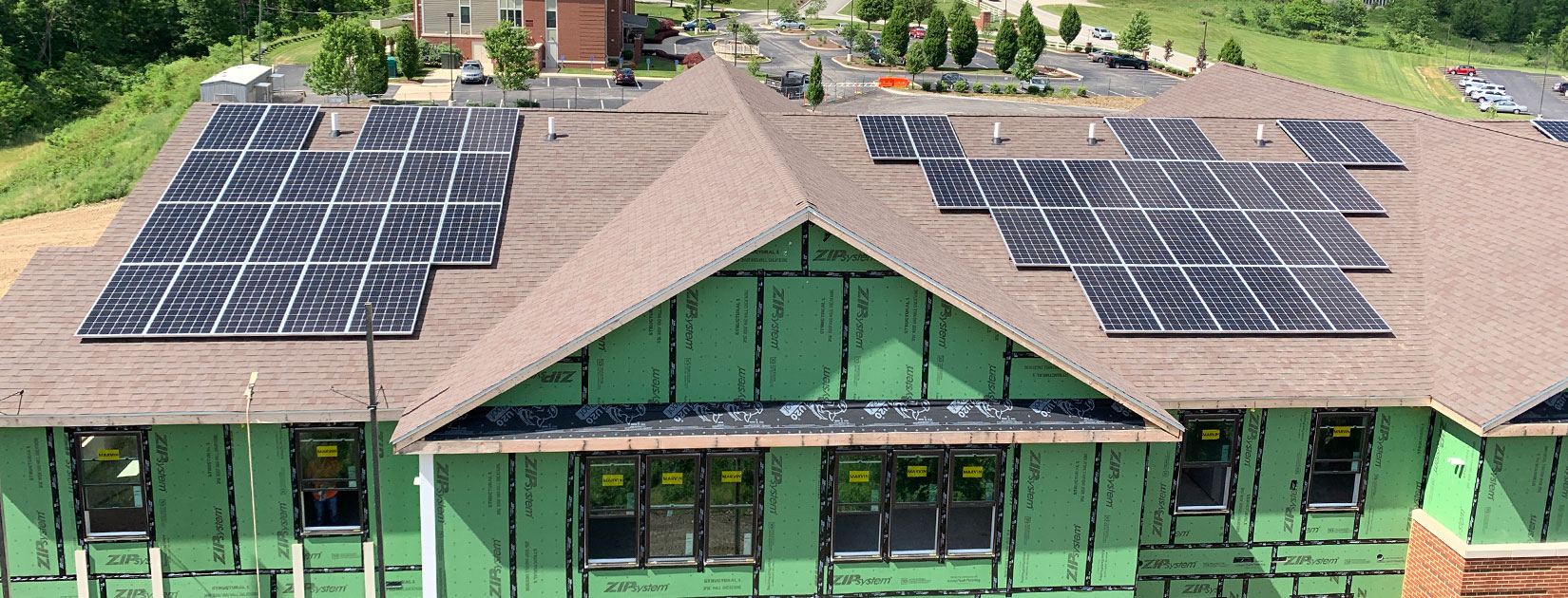 Apartment Solar Array Pittsburgh