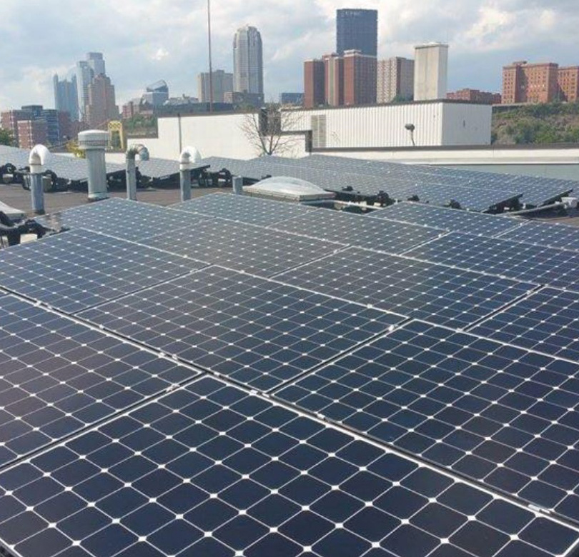 commercial pittsburgh solar panel installer