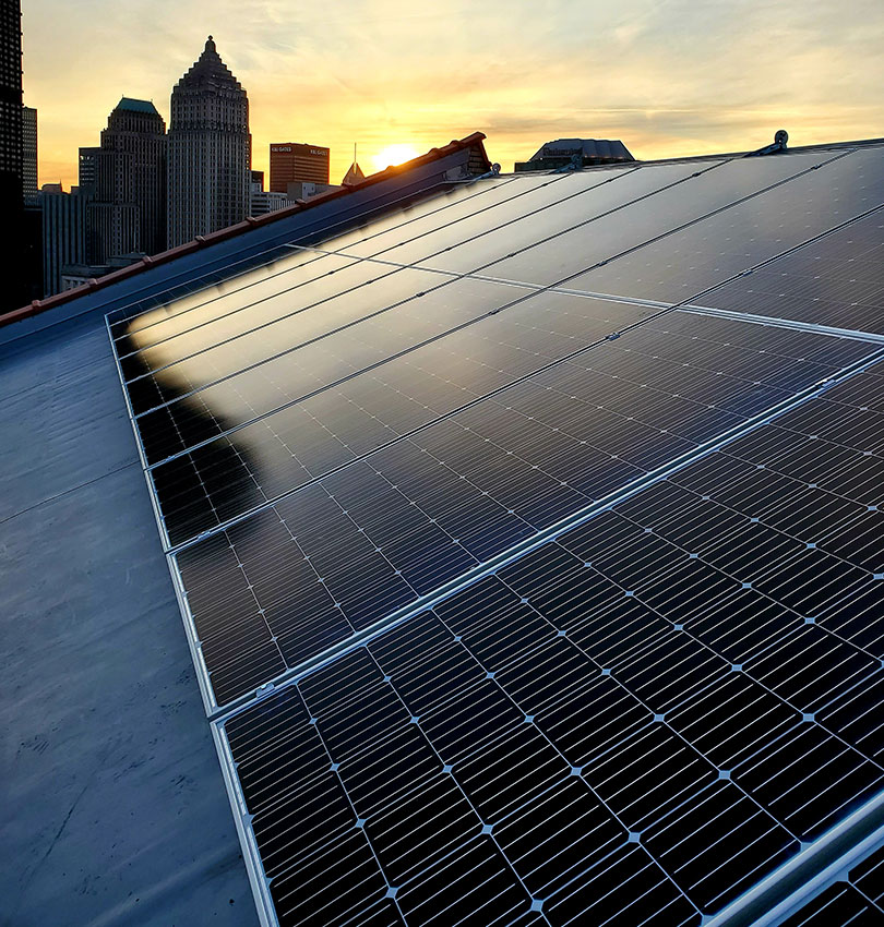 Commercial Solar Array Pittsburgh