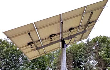 EIS Solar Post Array In Pittsburgh