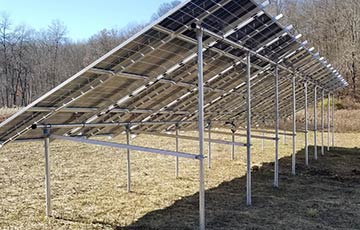 New Solar Ground Arry For Farm