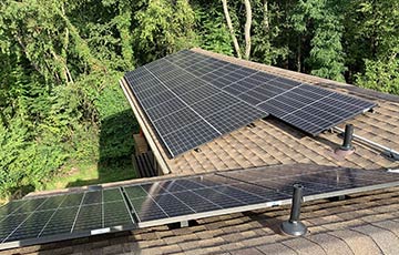 Solar Panels On Shingle Roof